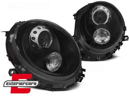 Prednja svjetla Xenon look (crna) / Mini Cooper R56 Clubman R55 Cabrio R57 (2006-2014), LPMC11
