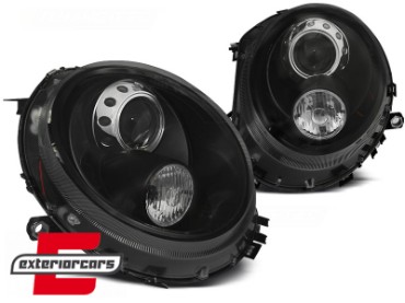 Prednja svjetla Xenon look (crna) / Mini Cooper R56 Clubman R55 Cabrio R57 (2006-2014), LPMC11