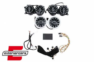 Prednje bočne AC ventilacijske rešetke 7 boja / Mercedes S-klasa W222 (2013-2020), ACVFW222