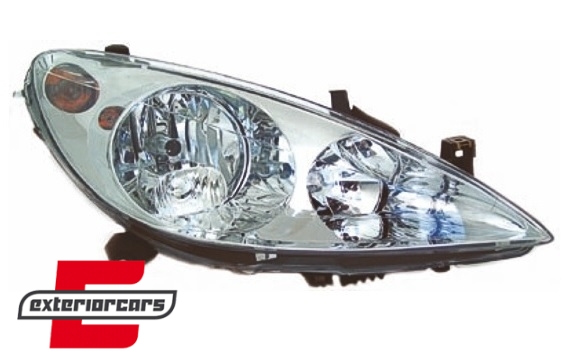 Prednje svjetlo (desna strana) / Peugeot 307 + 307 CC (2000-2005), 20-0165-45-2