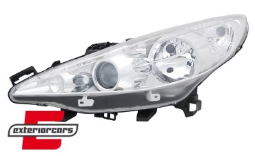 Prednje svjetlo (lijeva strana) / Peugeot 207 + 207CC (2006-2015), 20-1062-05-2