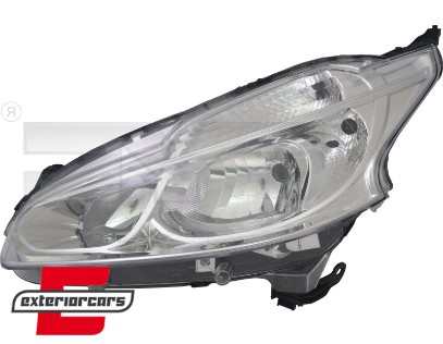 Prednje svjetlo (lijeva strana) / Peugeot 208 (2012-2020), 20-14350-15-2