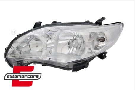 Prednje svjetlo (lijeva strana) / TOYOTA COROLLA (E15) (2010-2013), 20-12530-05-2