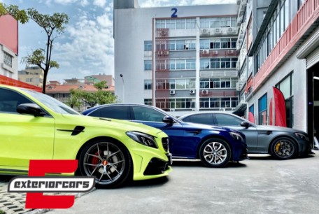 Prednji blatobrani GT look / Mercedes C-klasa W205 S205 C205 A205 (2014-2020), FFMBW205GT
