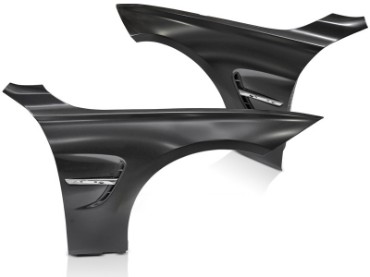 Prednji blatobrani M4 dizajn (chrome) / BMW serije 4 F32 F33 F36 (2013-2019) Coupe Cabrio Gran Coupe, BPBM06