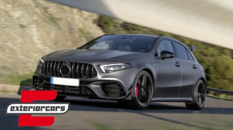 Prednji branik A45 AMG dizajn / Mercedes A-klasa W177 Hatchback V177 Limuzina (2018-2022), FBMBW177AMG