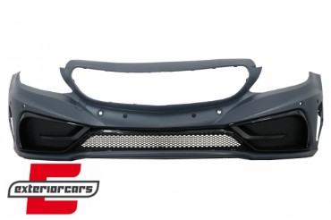 Prednji branik C63 AMG dizajn / Mercedes C-klasa W205 S205 A205 C205 (2014-2019) Limuzina T-Model Coupe Cabrio, FBMBW205CRL