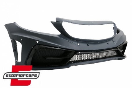 Prednji branik C63 AMG dizajn / Mercedes C-klasa W205 S205 A205 C205 (2014-2019) Limuzina T-Model Coupe Cabrio, FBMBW205CRL