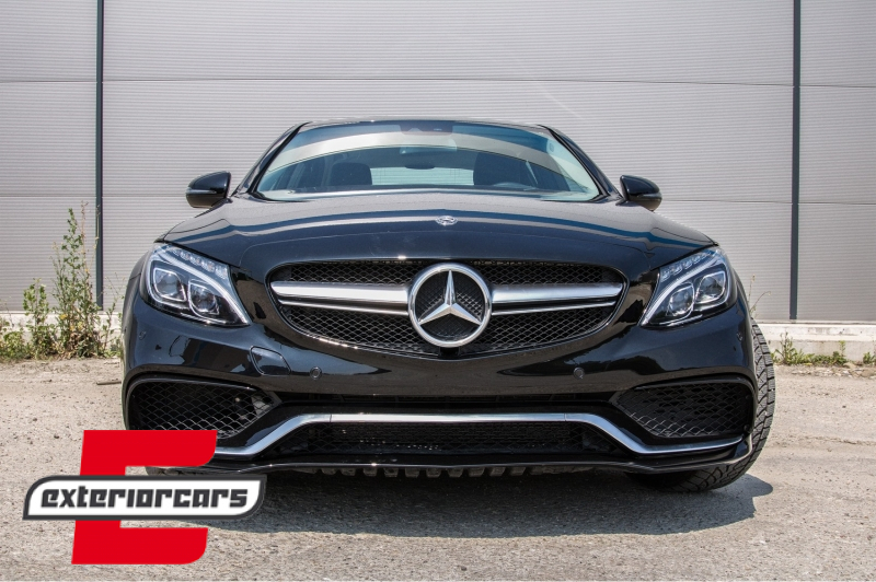 Prednji branik C63 AMG dizajn / Mercedes C-klasa W205 S205 C205 A205 (2014-2020) Limuzina T-Model Coupe Cabrio, FBMBW205AMGWOG