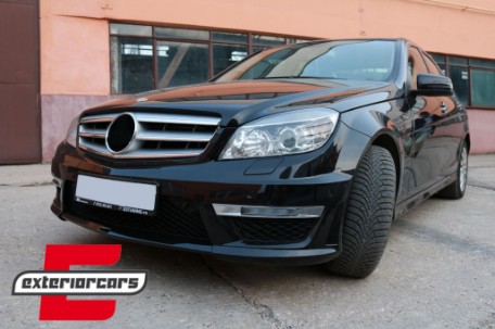 Prednji branik C63 AMG Facelift dizajn / Mercedes C-klasa W204 S204 C204 (2007-2015), FBMBW204AMGF