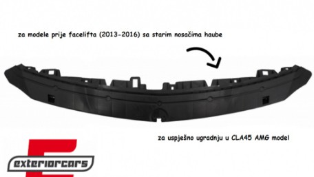 Prednji branik CLA45 AMG dizajn / Mercedes CLA W117 X117 (2013-2018), FBMBW117AMG