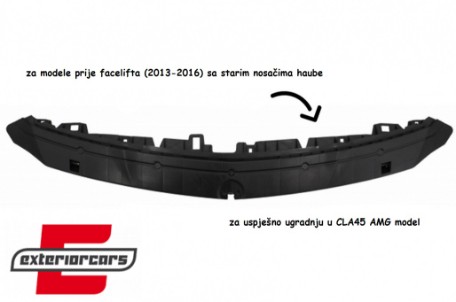 Prednji branik CLA45 AMG dizajn / Mercedes CLA W117 X117 (2013-2018), FBMBW117AMG