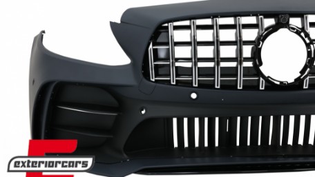 Prednji branik GT-R dizajn / Mercedes C-klasa W205 S205 A205 C205 (2014-2020), FBMBW205GTM