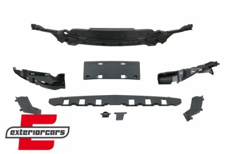 Prednji branik GT-R dizajn / Mercedes C-klasa W205 S205 A205 C205 (2014-2020), FBMBW205GTM