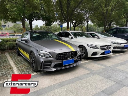 Prednji branik GT-R dizajn / Mercedes C-klasa W205 S205 A205 C205 (2014-2020), FBMBW205GTM