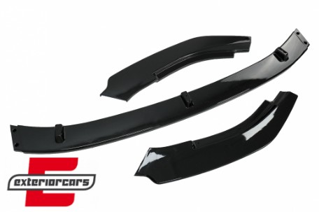 Prednji branik GTI dizajn & prednji nastavak branika (piano crna) / VW Golf VI 6 Hatchback Coupe (2008-2013), COFBVWG6GTIFBSPB
