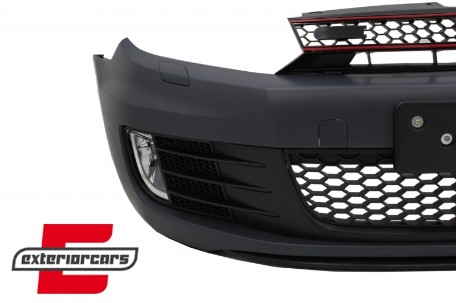 Prednji branik GTI dizajn / VW Golf VI 6 (2008-2013), 1L0807103-2JTI