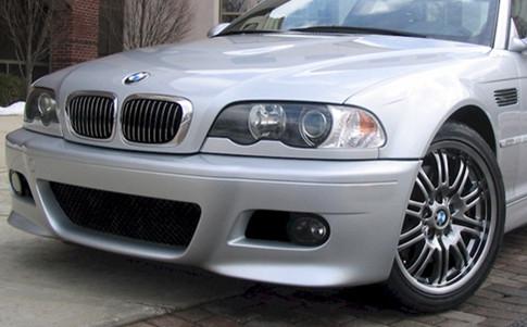 Prednji branik M3 dizajn & svjetla za maglu (chrome) / BMW serije 3 E46 (1998-2004), COFBBME46M3