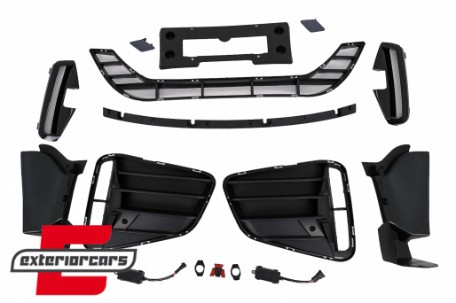 Prednji branik M4 dizajn (piano crna) / BMW serije 4 F32 F33 F36 (2013-2017) Coupe Cabrio Gran Coupe, FBBMF32M4NLB