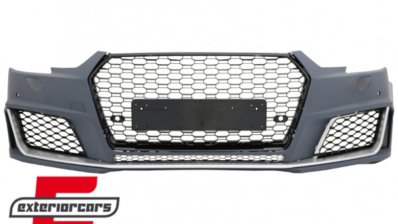 Prednji branik Quattro RS4 dizajn / Audi A4 B9 8W (2016-2019), FBAUA4B9RSB
