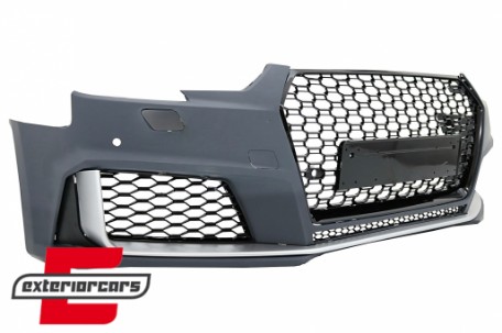 Prednji branik Quattro RS4 dizajn / Audi A4 B9 8W (2016-2019), FBAUA4B9RSB