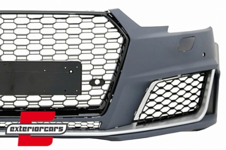 Prednji branik Quattro RS4 dizajn / Audi A4 B9 8W (2016-2019), FBAUA4B9RSB