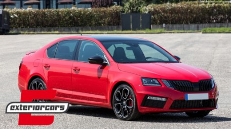Prednji branik RS dizajn / Skoda Octavia III 5E Facelift (2017-2019), FBSKO3FRS