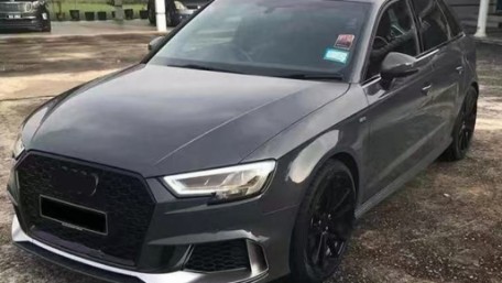 Prednji branik RS3 dizajn / Audi A3 8V Facelift (2016-2019) Hatchback Sportback, FBAUA38VFRS3H