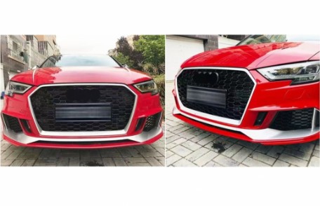 Prednji branik RS3 dizajn / Audi A3 8V Facelift (2016-2019) Limuzina Cabrio, FBAUA38VFRS3