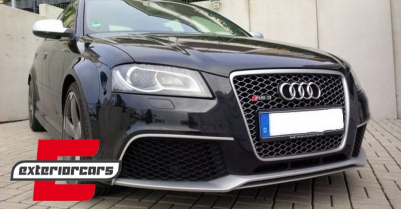 Prednji branik RS3 dizajn & svjetla za maglu / AUDI A3 8P 8PA Facelift (2008-2012), ZPAU08
