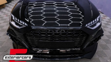 Prednji branik RS4 dizajn / Audi A4 B9 8W Facelift (2020-2024), FBAUA4B9FRSDDS