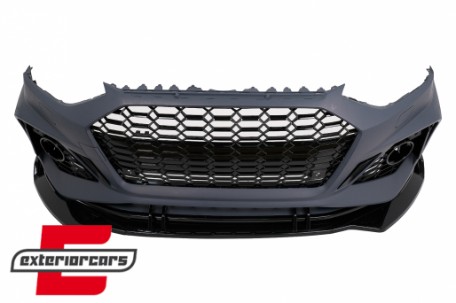 Prednji branik RS4 dizajn / Audi A4 B9 8W Facelift (2020-2024), FBAUA4B9FRSDDS