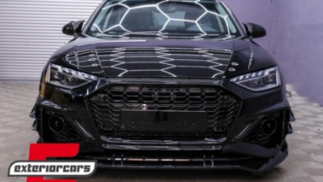 Prednji branik RS4 dizajn / Audi A4 B9 8W Facelift (2020-2024), FBAUA4B9FRSDDS