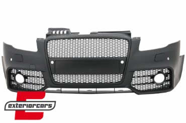 Prednji branik RS4 dizajn (crna) / Audi A4 B7 (2004-2008), ZPAU14