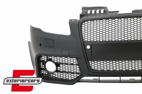 Prednji branik RS4 dizajn (crna) / Audi A4 B7 (2004-2008), ZPAU14