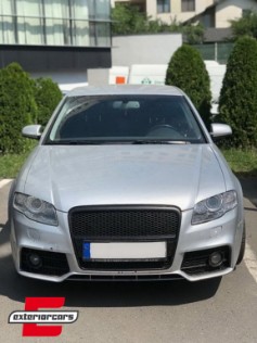 Prednji branik RS4 dizajn (crna) / Audi A4 B7 (2004-2008), ZPAU14