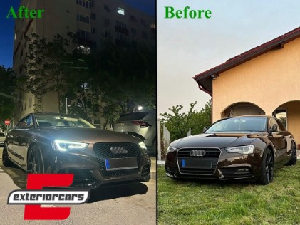 Prednji branik RS5 dizajn / Audi A5 8T Facelift (2012-2016), FBAUA58TFRSB