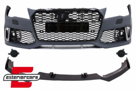 Prednji branik RS7 dizajn & prednji nastavak branika (Carbon) / Audi A7 4G (2010-2014), COFBAUA74GRSWOGRSC