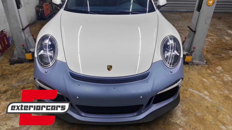 Prednji branik za pretvorbu u 991 GT3 dizajn / Porsche 911 997 (2005-2012), FBPO991GT3