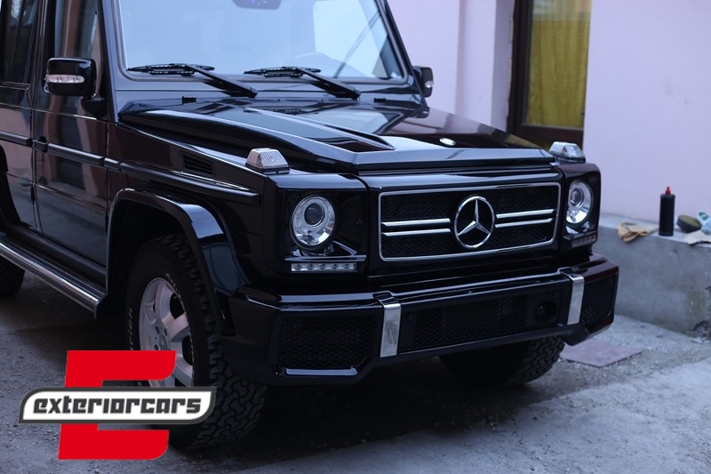 Prednji farovi Bi-Xenon look (chrome) / Mercedes G-klasa W463 (1989-2012), HLMBW463C