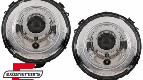 Prednji farovi Bi-Xenon OEM look (chrome) / Mercedes G-klasa W463 (2005-2017), HLMBW463OE