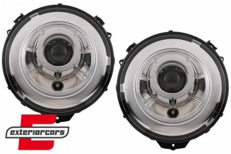 Prednji farovi Bi-Xenon OEM look (chrome) / Mercedes G-klasa W463 (2005-2017), HLMBW463OE