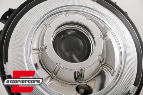 Prednji farovi Bi-Xenon OEM look (chrome) / Mercedes G-klasa W463 (2005-2017), HLMBW463OE
