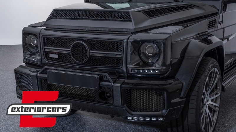 Prednji farovi Bi-Xenon OEM look (crna) / Mercedes G-klasa W463 (2005-2017), HLMBW463OEB
