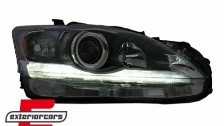 Prednji farovi LED DRL (crna) / Lexus CT ZWA10 (2010-2016), HLLXCT15
