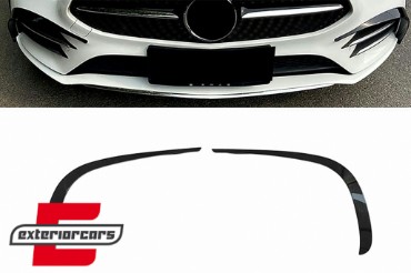 Prednji flapovi Aero dizajn (piano crna) / Mercedes CLS C257 Sport Line (2018-2023), GCP-SW-MB-126
