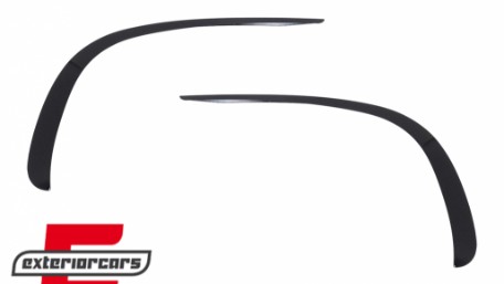 Prednji flapovi Aero dizajn (piano crna) / Mercedes CLS C257 Sport Line (2018-2023), GCP-SW-MB-126
