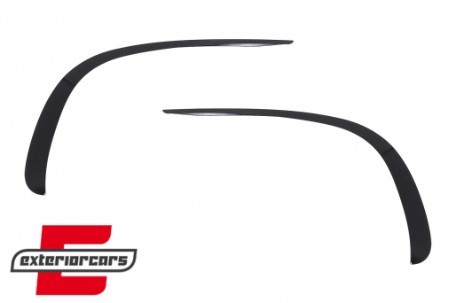 Prednji flapovi Aero dizajn (piano crna) / Mercedes CLS C257 Sport Line (2018-2023), GCP-SW-MB-126