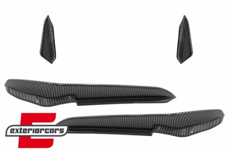 Prednji flapovi (carbon look) / VW Golf 7.5 5G R Hatchback (2017-2020), FBFOBG75R