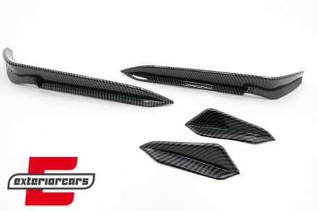 Prednji flapovi (carbon look) / VW Golf 7.5 5G R Hatchback (2017-2020), FBFOBG75R